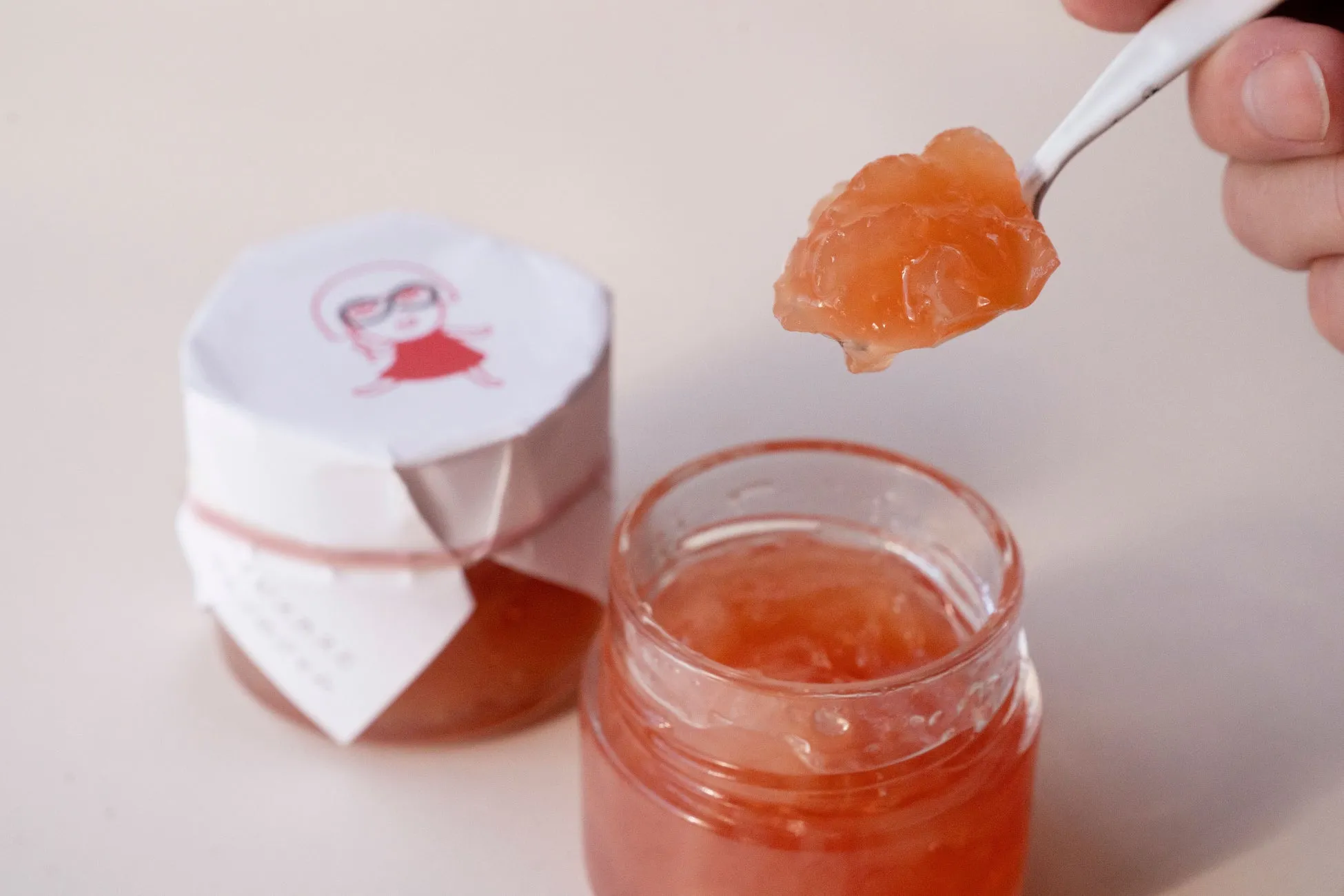 ハイビスカスとりんごのジャム