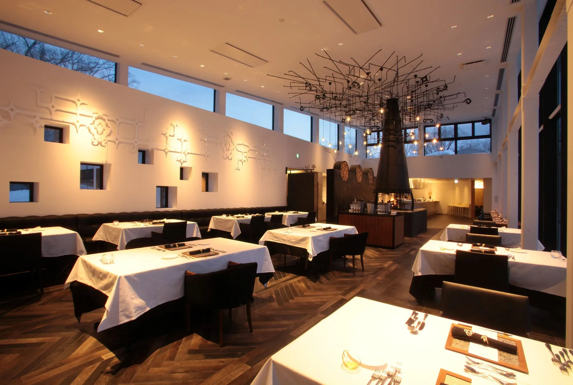 レストランのインテリア