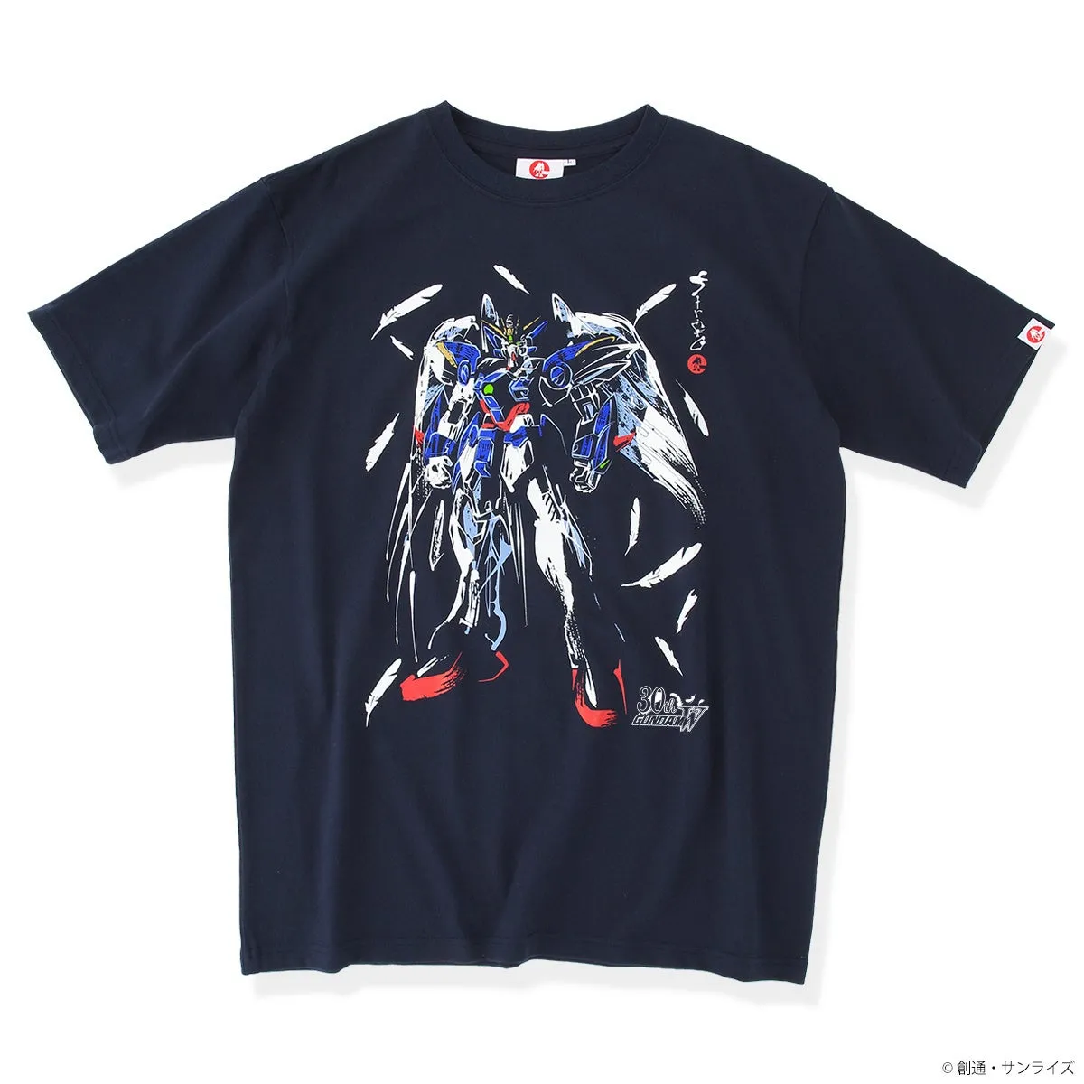 ウイングガンダムゼロ Tシャツ(ネイビー)