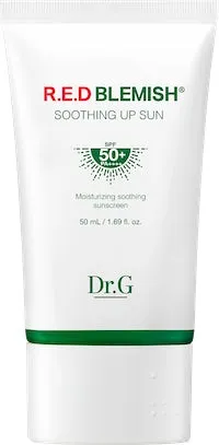Dr.GのR.E.D BLEMISHの日焼け止めチューブの画像です。