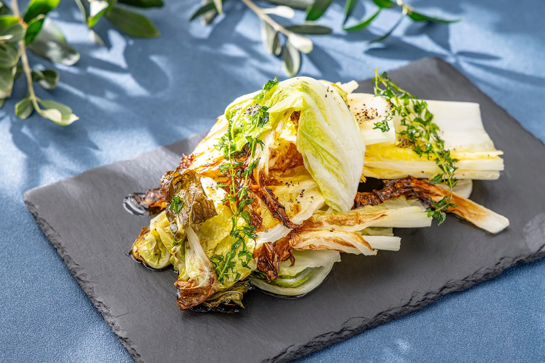 白菜の昆布茶ロースト タイム風味(ヴィーガン)