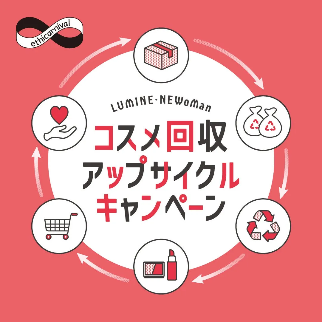 コスメ回収アップサイクル