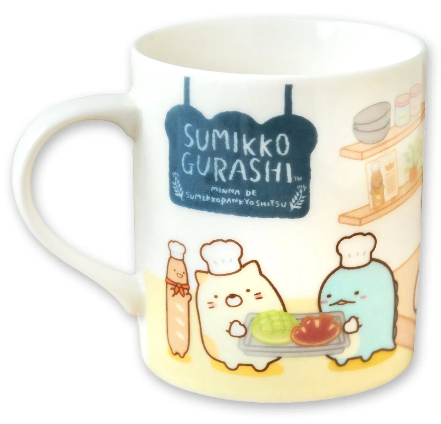 すみっコぐらしマグカップのアップ画像
