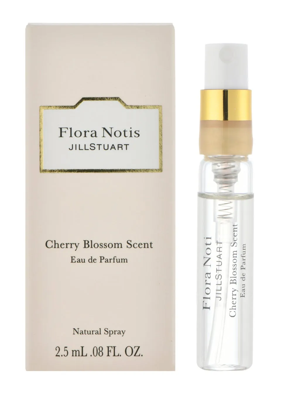 Flora Notis JILLSTUART Cherry Blossom Scent Eau de Parfum Natural Spray 2.5 mL.08 FL. OZ. Flora Noti JILLSTUART Cherry Blossom Scent Eau de Parfum