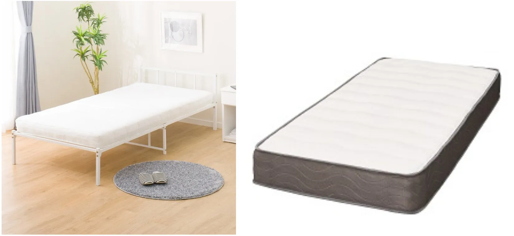 ベッドとマットレスのイメージ