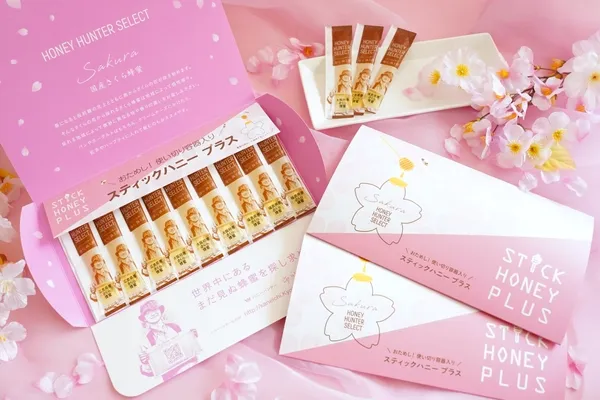 さくら蜂蜜のスティックセット