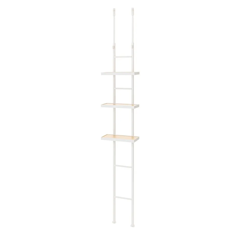 壁面＆すきま用 突っ張り収納ラック