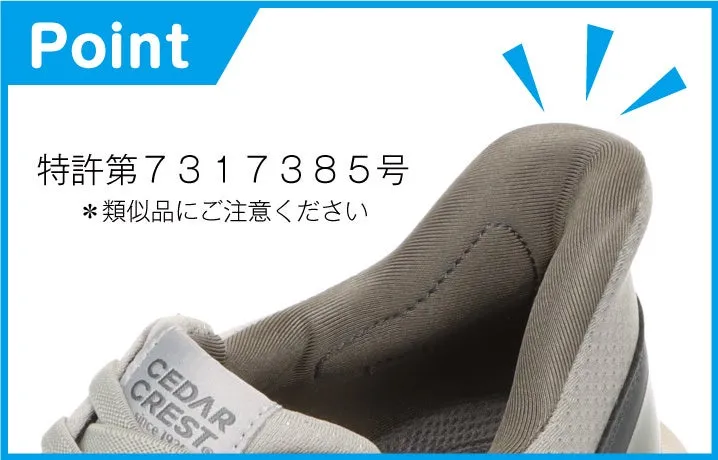 特許取得のマークと注意喚起