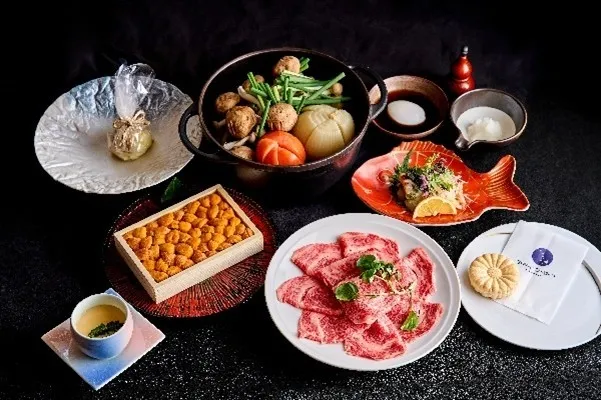 豪華な料理の数々