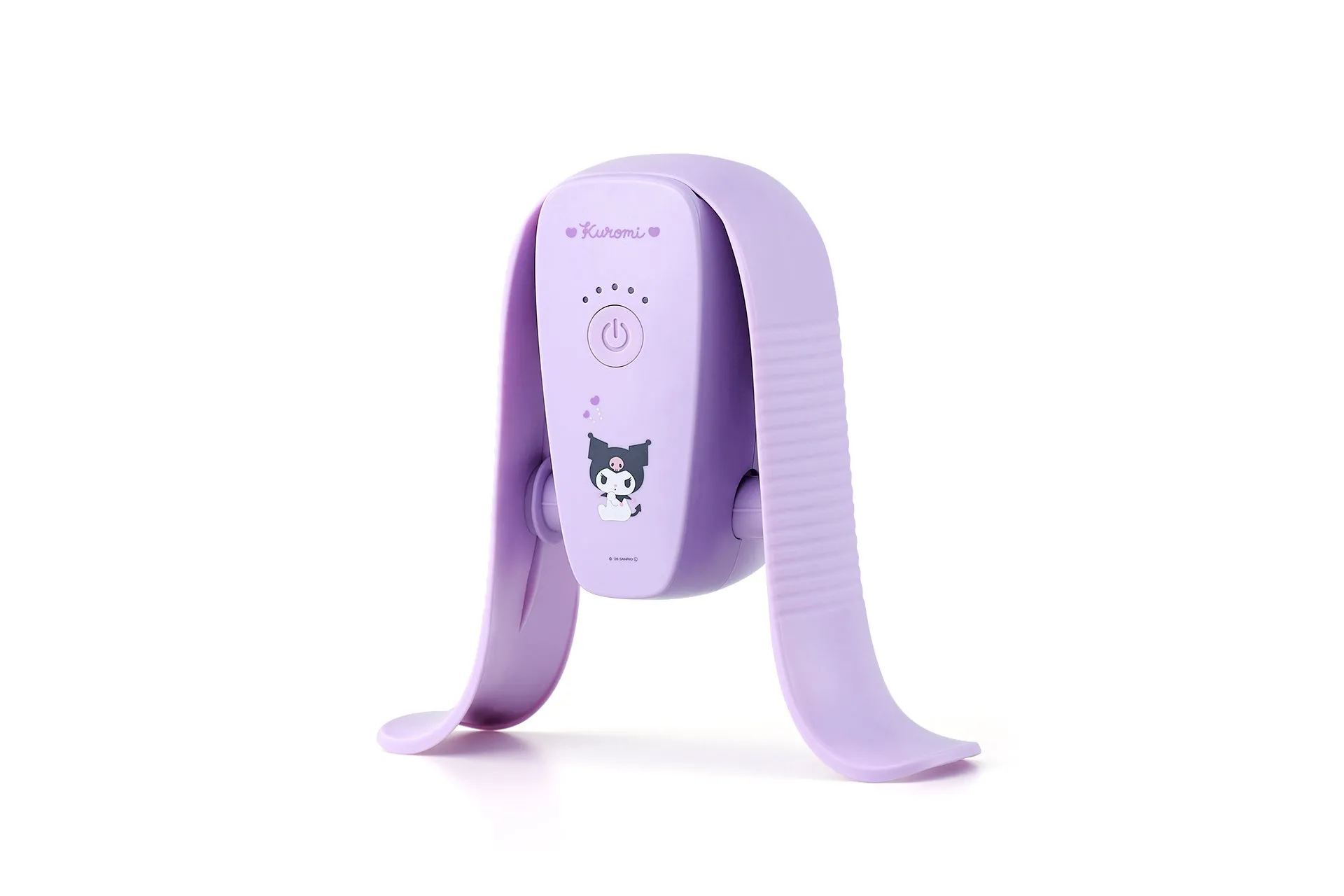 紫色のKuromiのキャラクターが描かれたデバイス