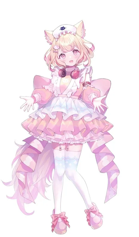 「若魔雲ふわり」キャラクタービジュアル