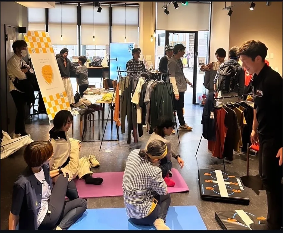 高知龍馬マラソン参加者の記念写真