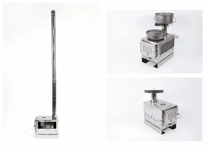 メスティンを2個同時に載せられる広い天板