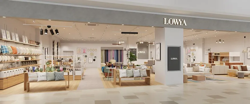LOWYA 店舗内の様子