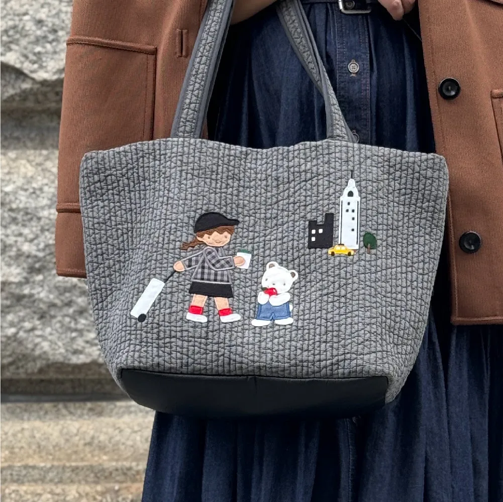 ニューヨークモチーフのvoyageバッグ