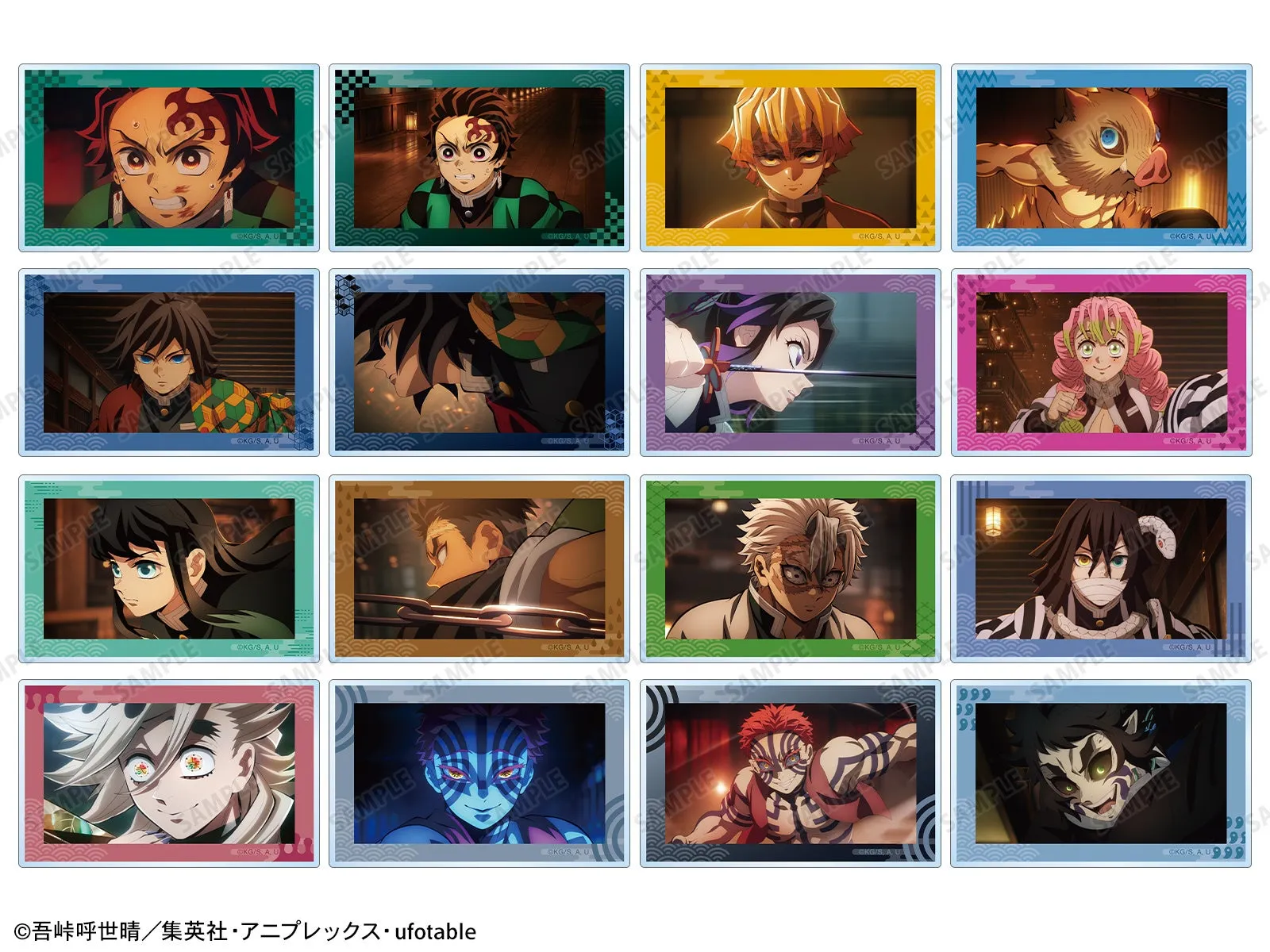 鬼滅の刃 アクリルカード