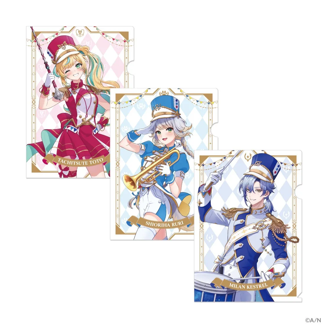 みたらし団 2周年記念イラスト(クリアファイル参照)