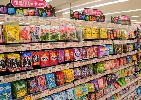 お菓子売り場