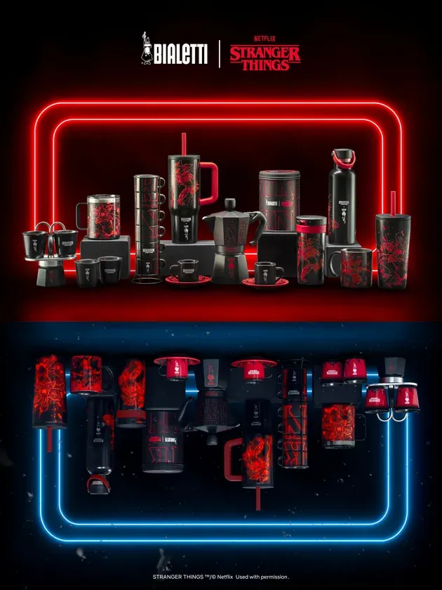 Bialetti NETFLIX STRANGER THINGS STRANGER THINGS TM/© Netflix Used with permission.