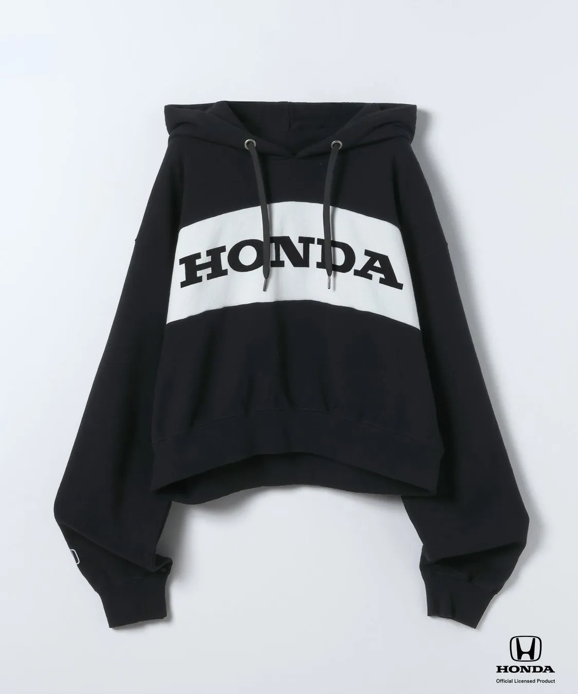 黒色のHONDAロゴ入りパーカー