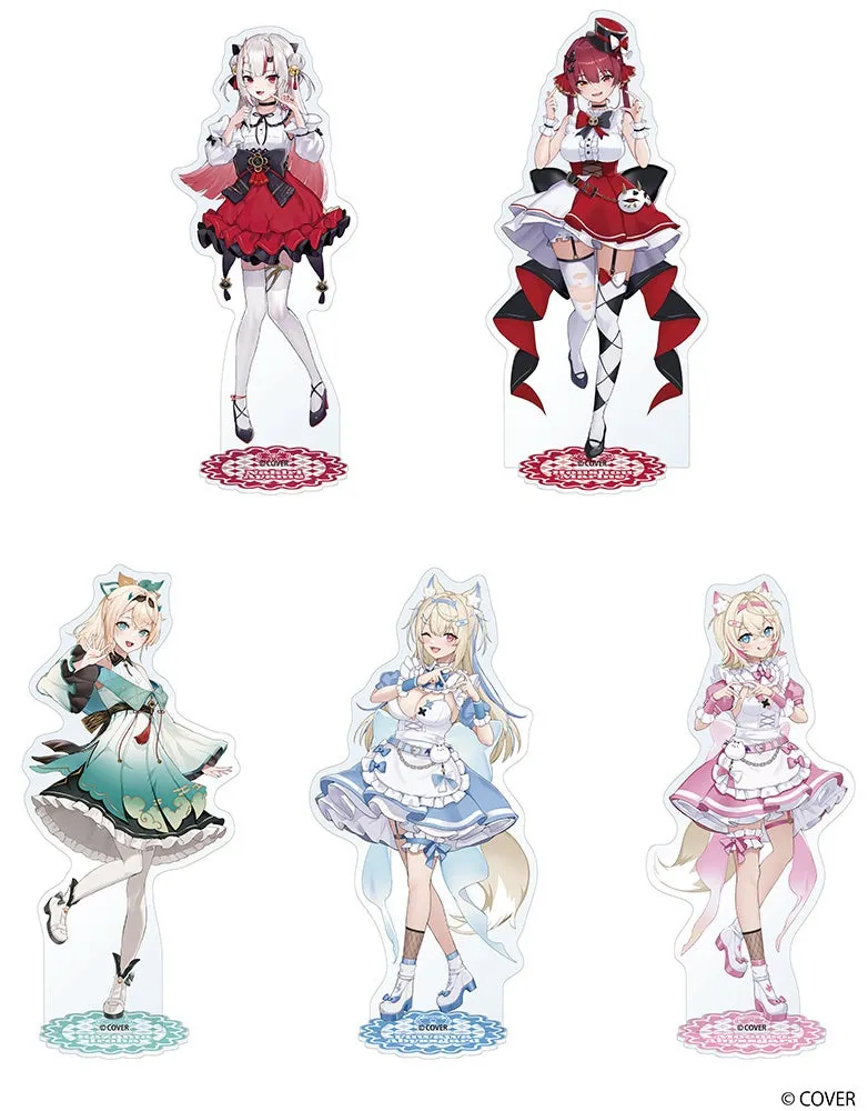 Vtuberのキャラクターグッズのアクリルスタンドの画像