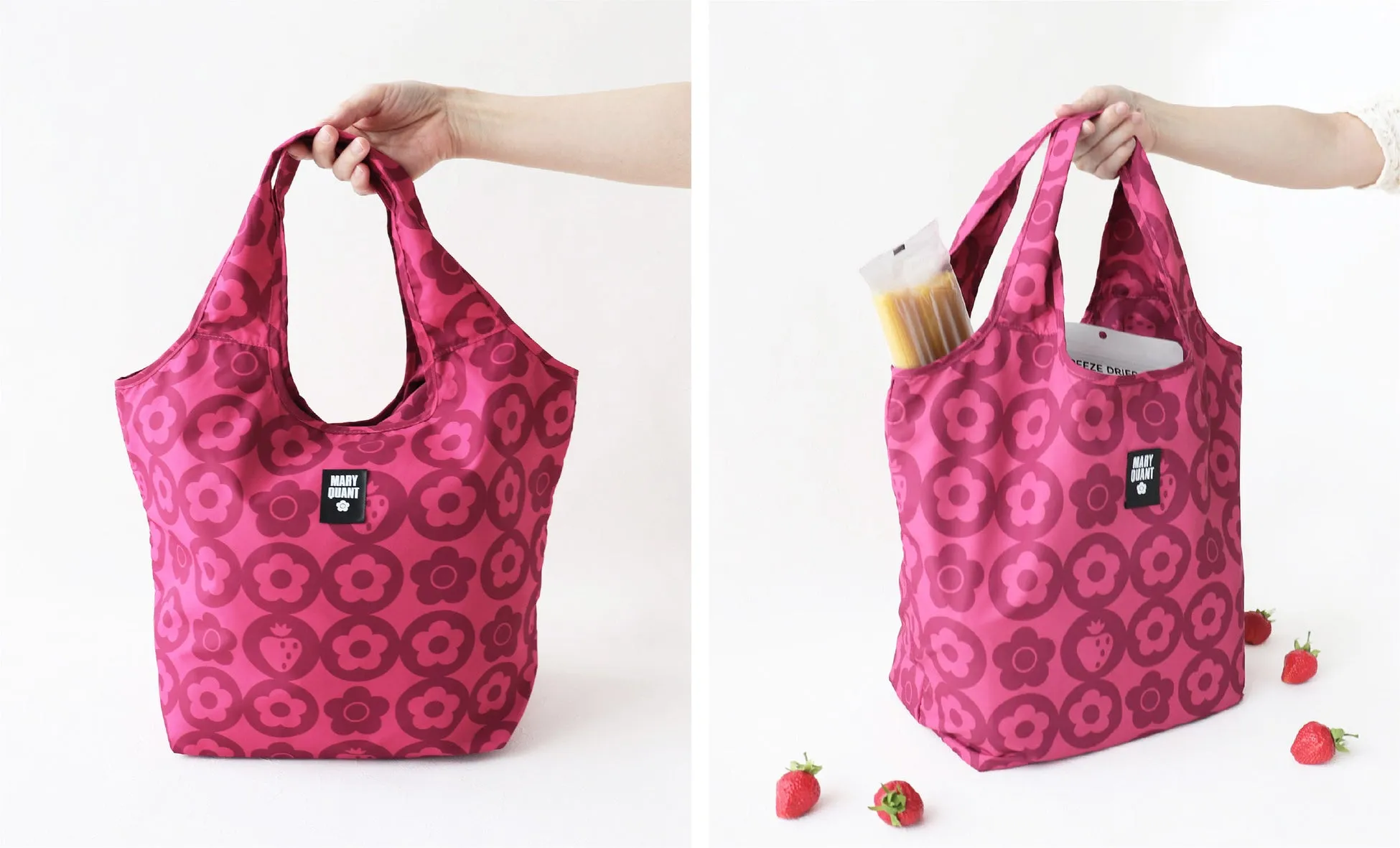 MARY QUANT花柄トートバッグ