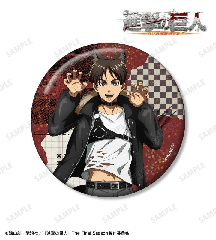 75mmホログラム缶バッジ