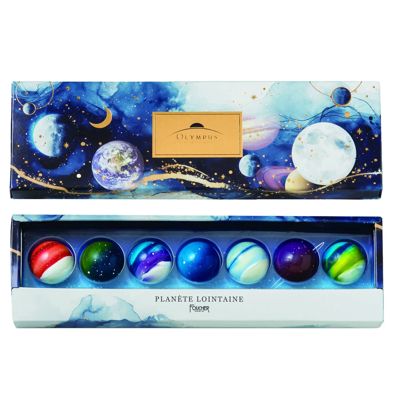 OLYMPUS CHOCOLATIER PLANÈTE LOINTAINE 惑星チョコレート