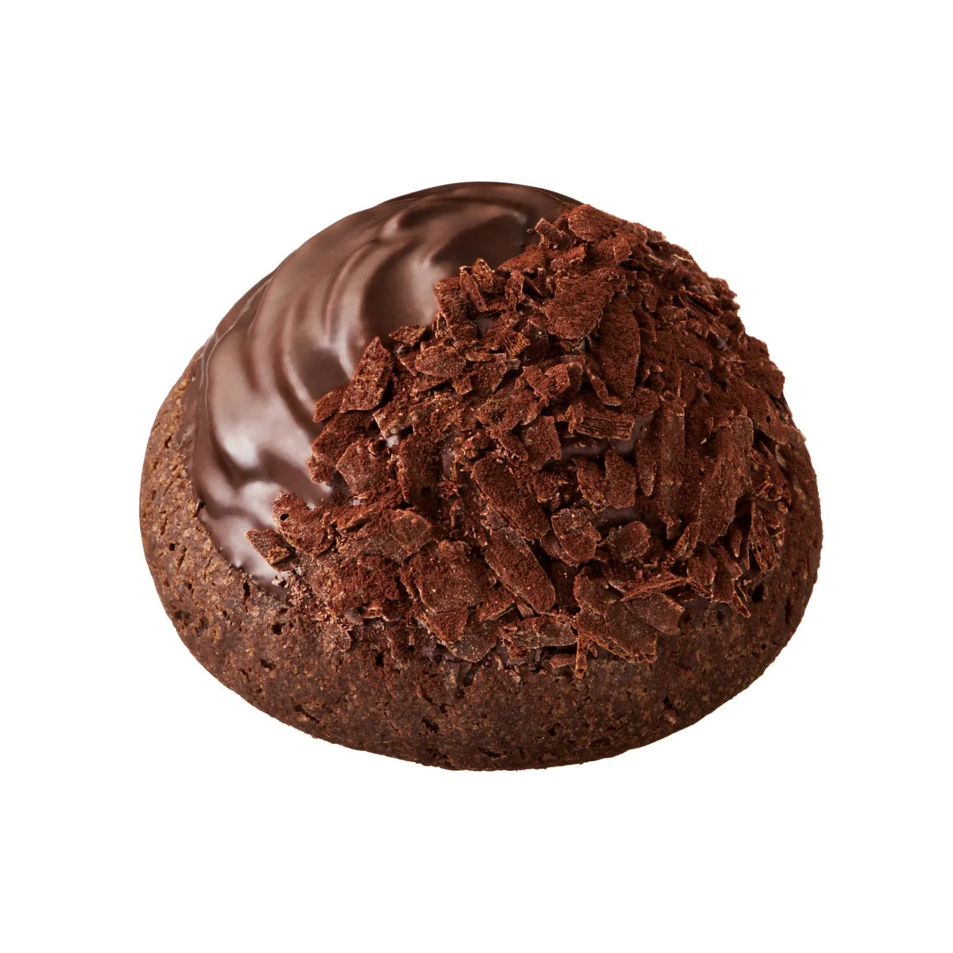 チョコレートでコーティングされたチョコレートのお菓子のクローズアップ