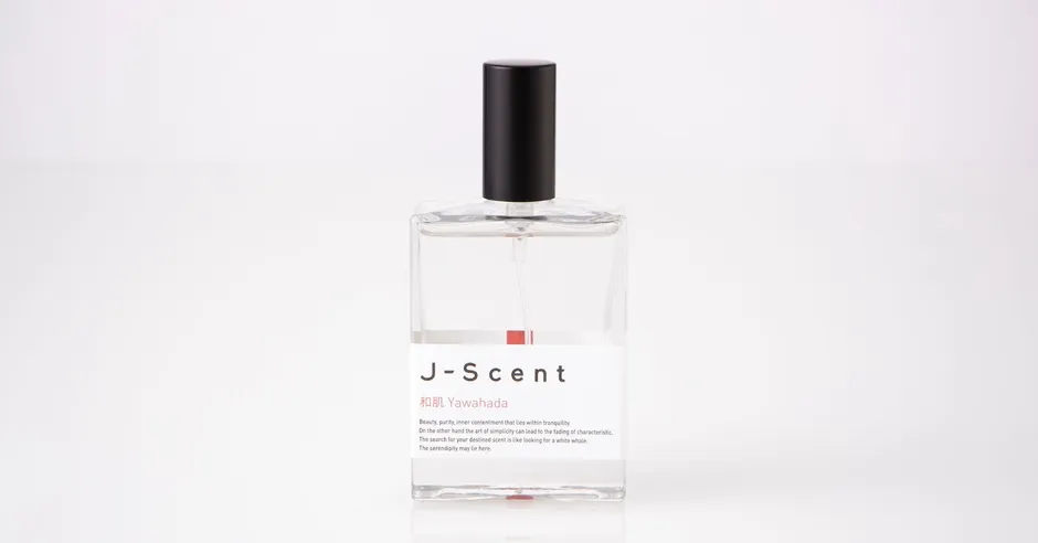 J-Scent 和肌 Yawahadaの香水瓶