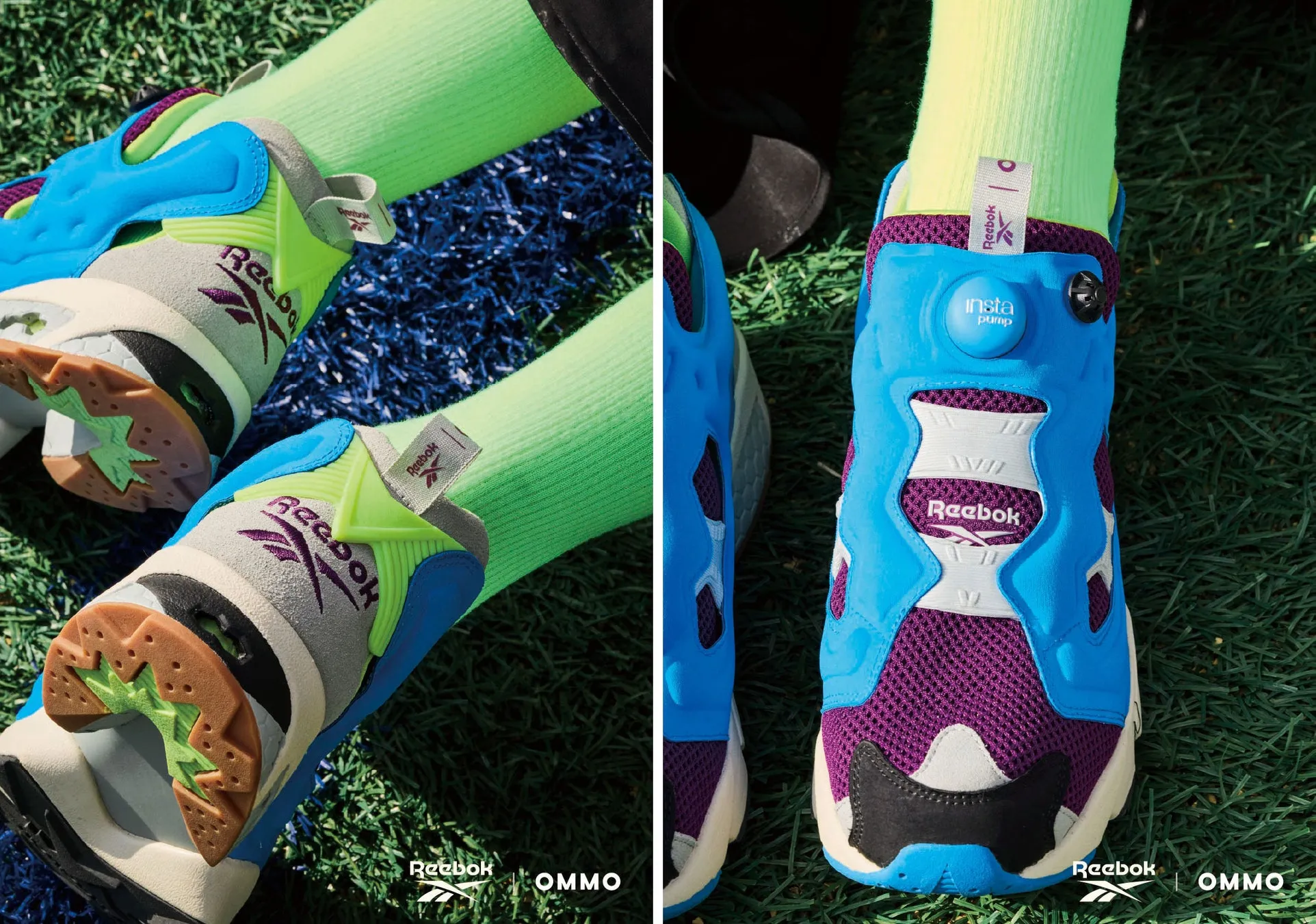 Reebok Insta Pump Fury カラフル