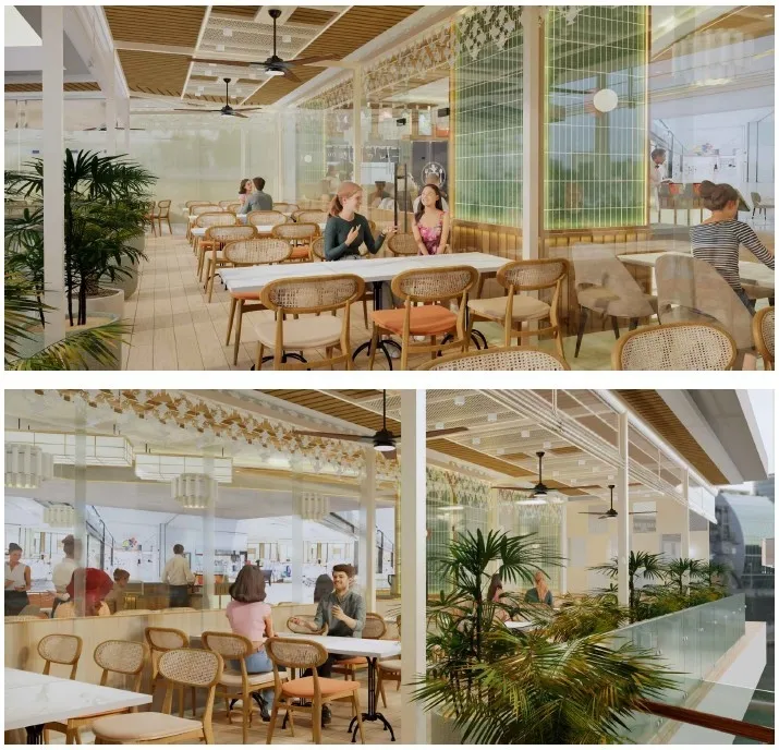 レストランのインテリアデザイン