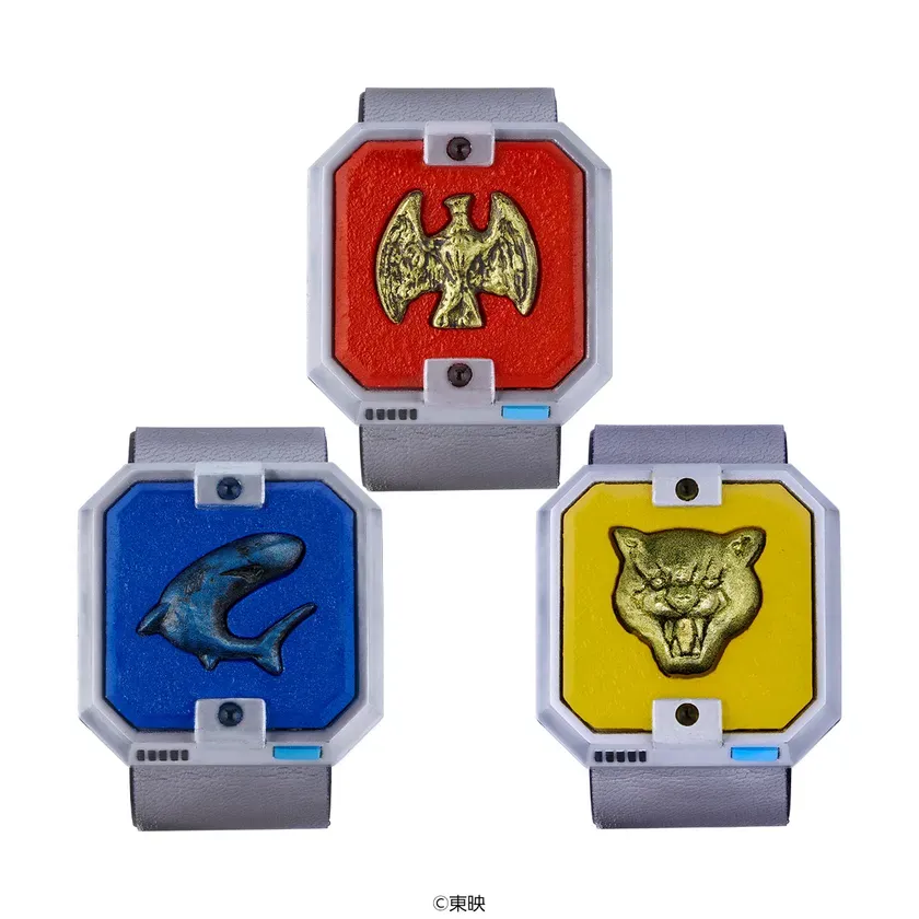 3人の戦士に対応したプレート