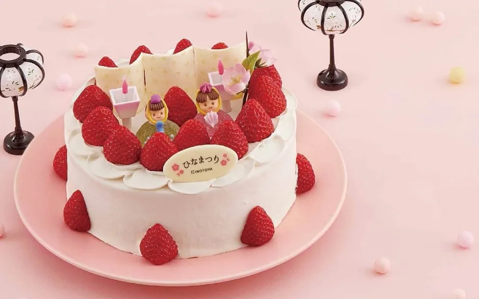 ひなまつりケーキ
