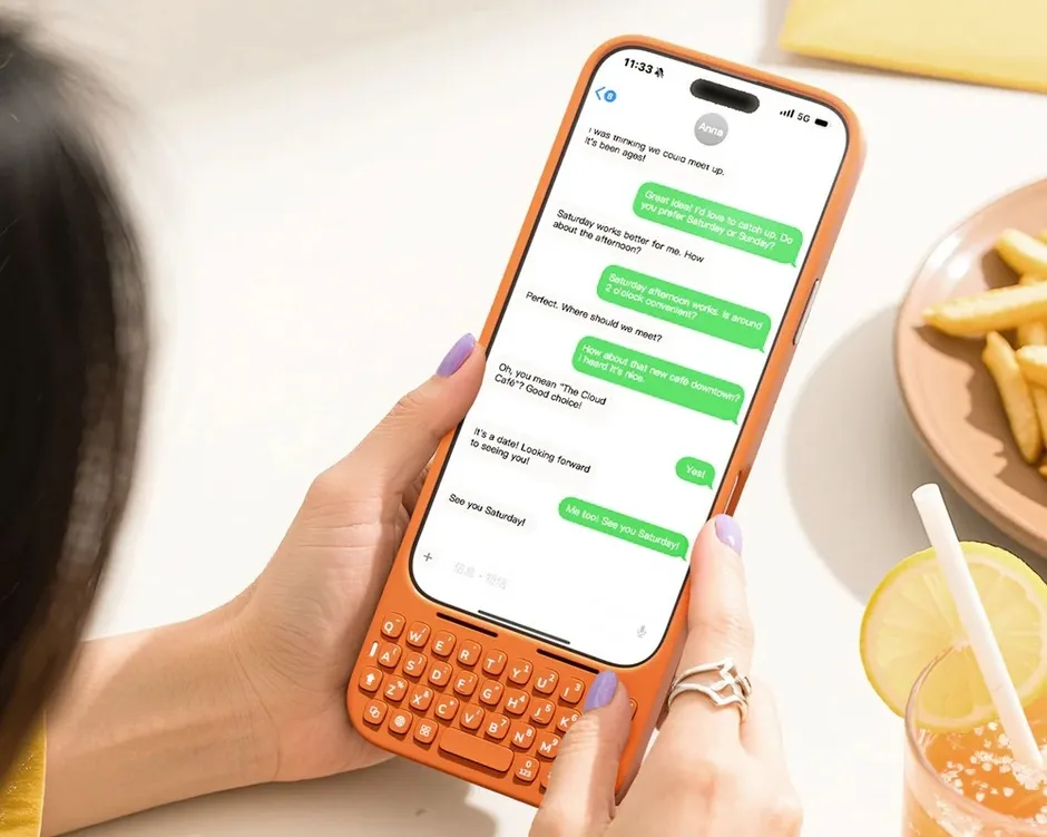 画面が広く使える様子