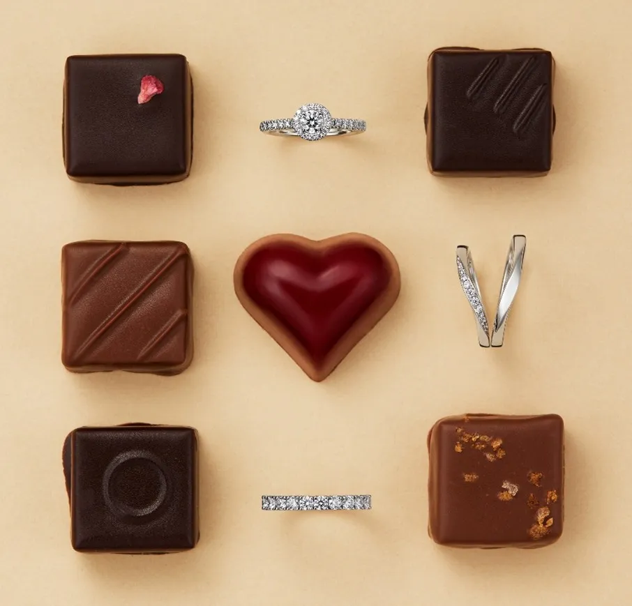 チョコレートと指輪
