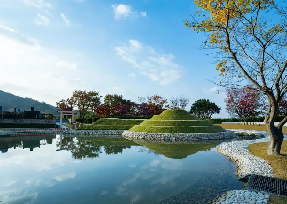 大阪メモリアルパークの風景