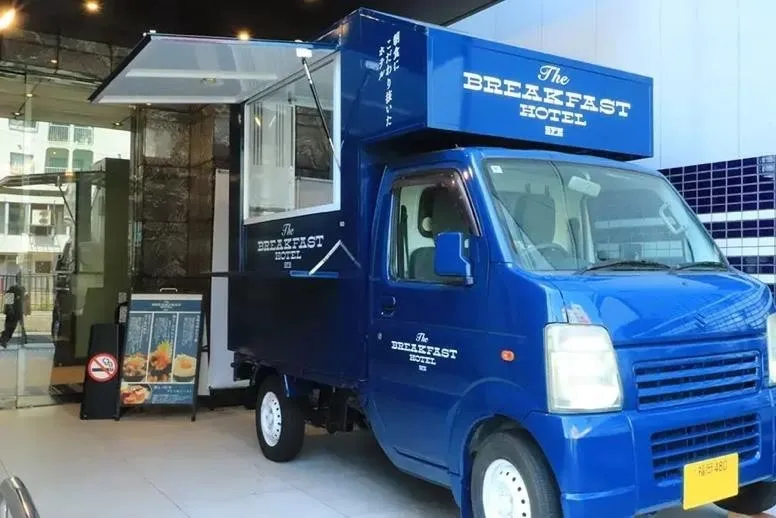 The BREAKFAST HOTELのキッチンカー
