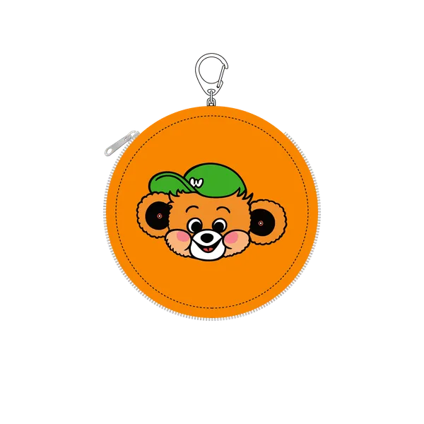 ウェイキーのキャラクターが描かれたポーチ