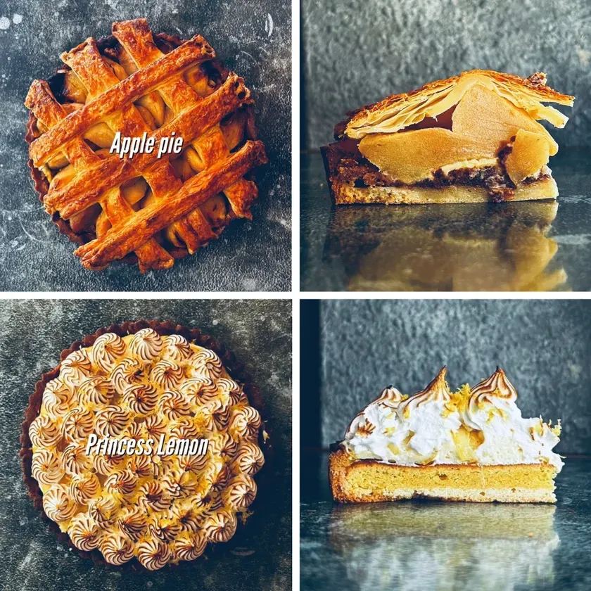 アップルパイとプリンセスレモン