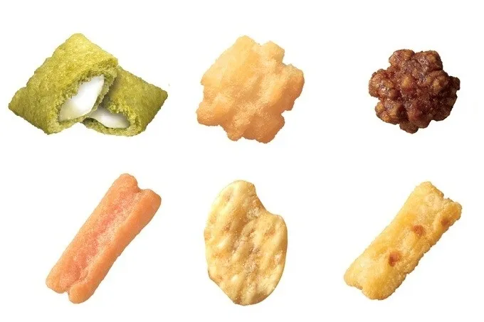 『春のつまみ種』に入っている6種類のお菓子