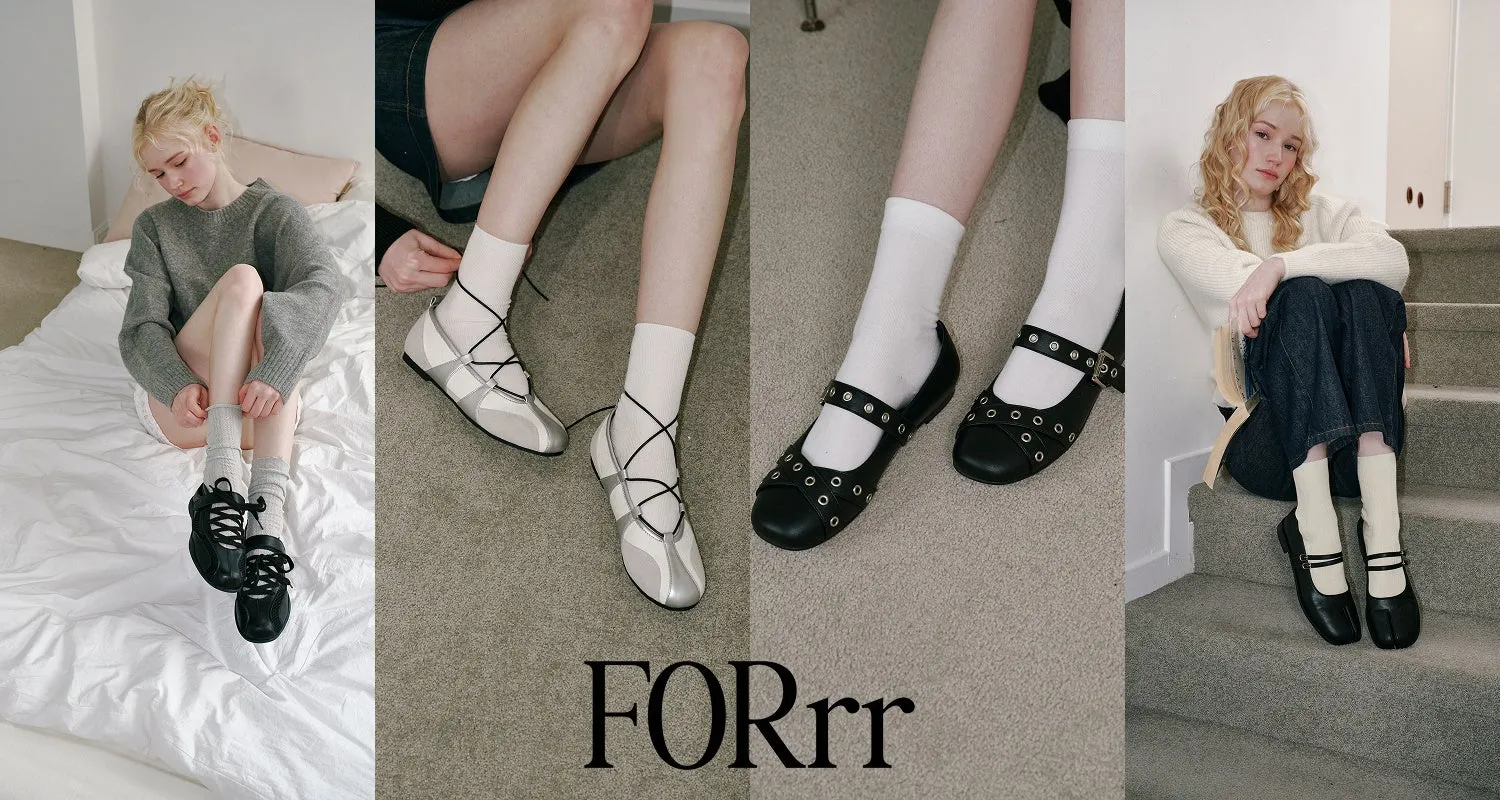 FORrrの様々な靴を履いている女性のコラージュ