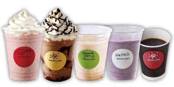 MACHI café+の様々なドリンク